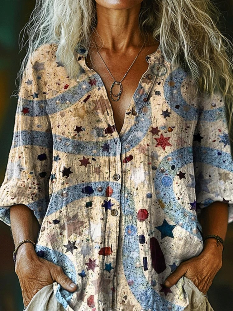 Classic Vintage Shirt with a Flattering Fit