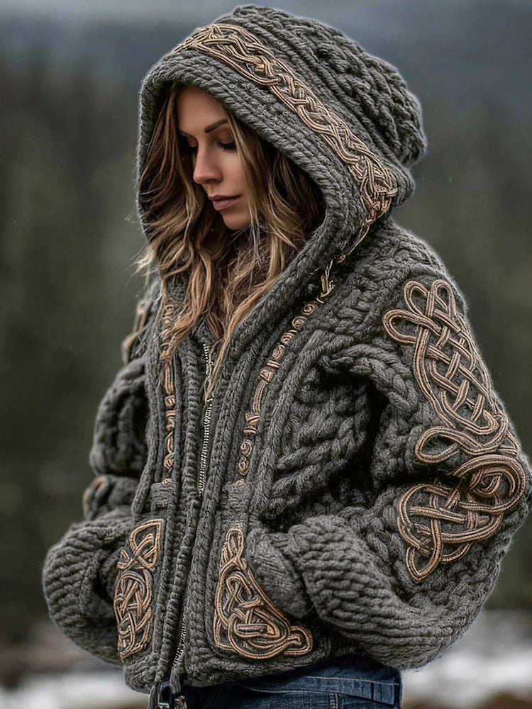 Vintage Inspired Sweater with a Contemporary Edge