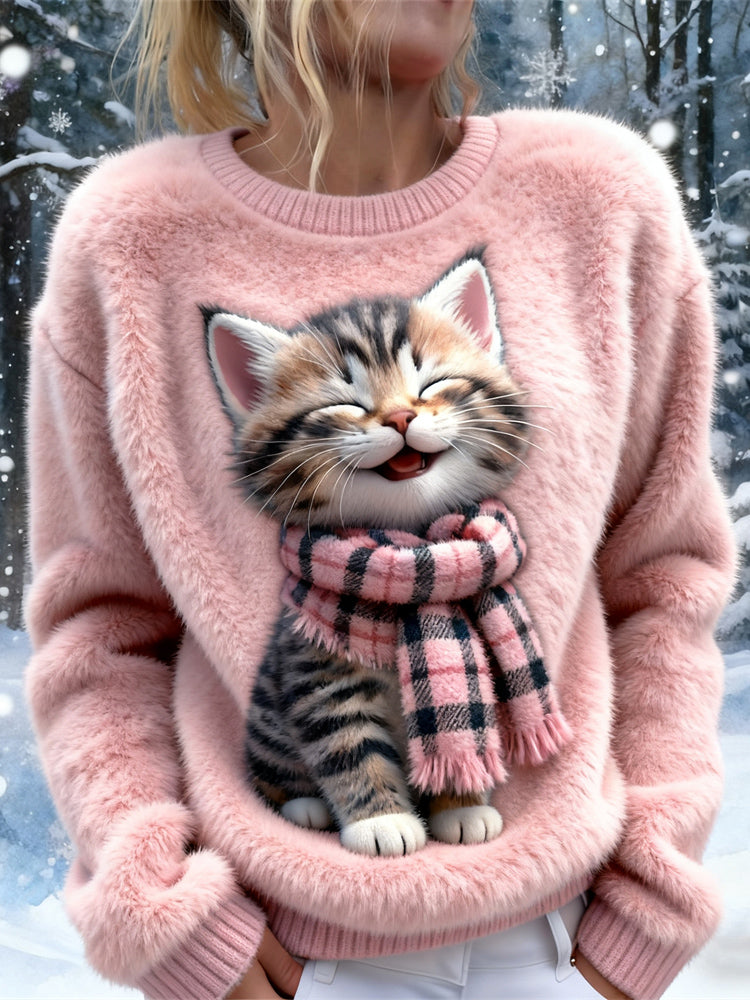 Vintage Inspired Sweater with a Contemporary Edge