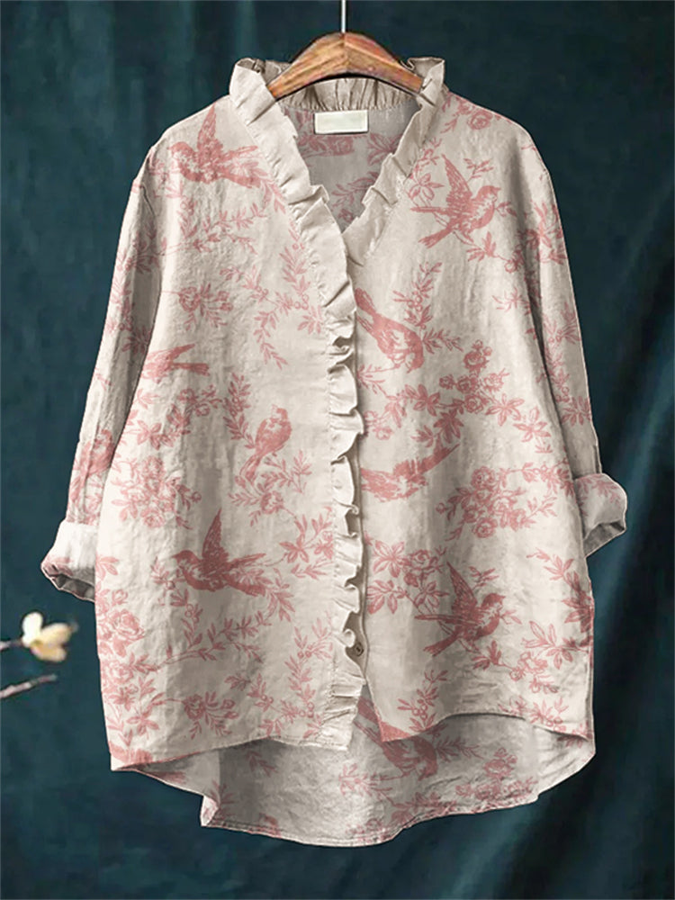 Vintage Inspired Blouse with a Contemporary Edge