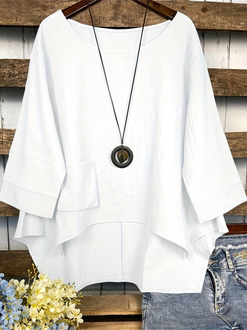 Beautifully Finished Blouse in a Timeless Design