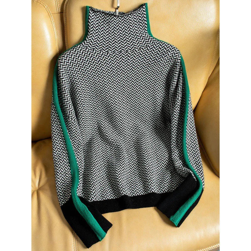 Well Tailored Sweater with a Graceful Silhouette