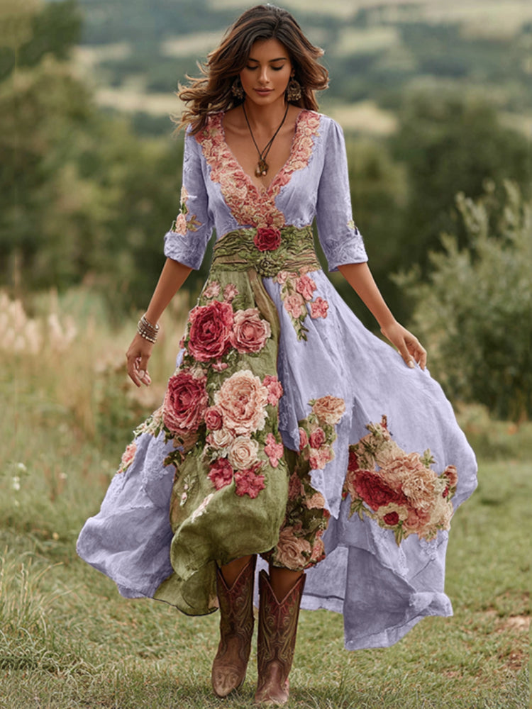 Classic Vintage Dress with a Flattering Fit