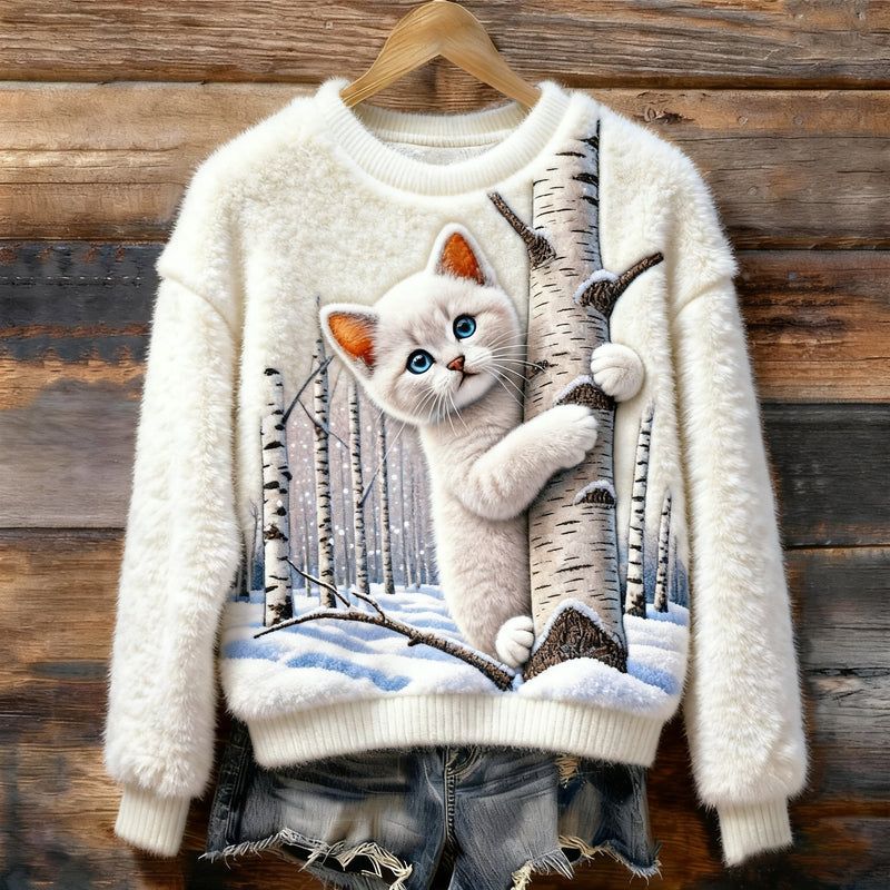 Vintage Inspired Sweater with a Contemporary Edge