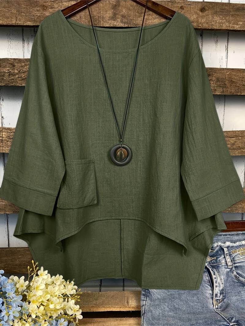 Beautifully Finished Blouse in a Timeless Design