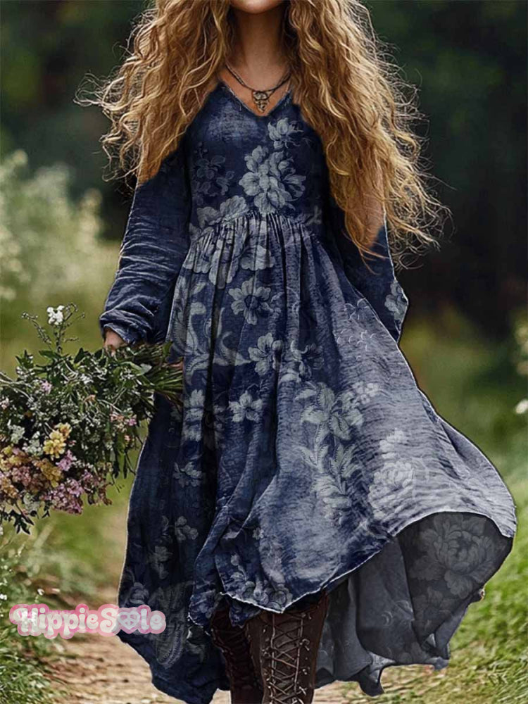 Classic Vintage Dress with a Flattering Fit