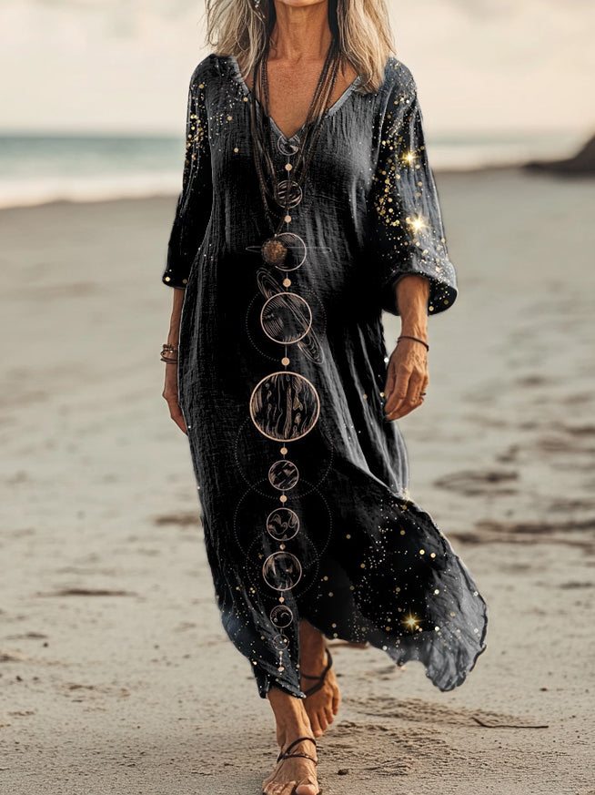 Classic Vintage Dress with a Flattering Fit