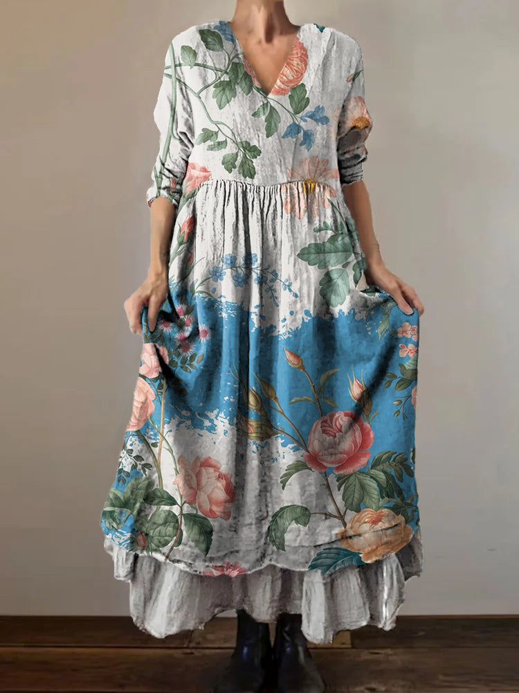 A Vintage Style Dress with Delicate Timeless Details