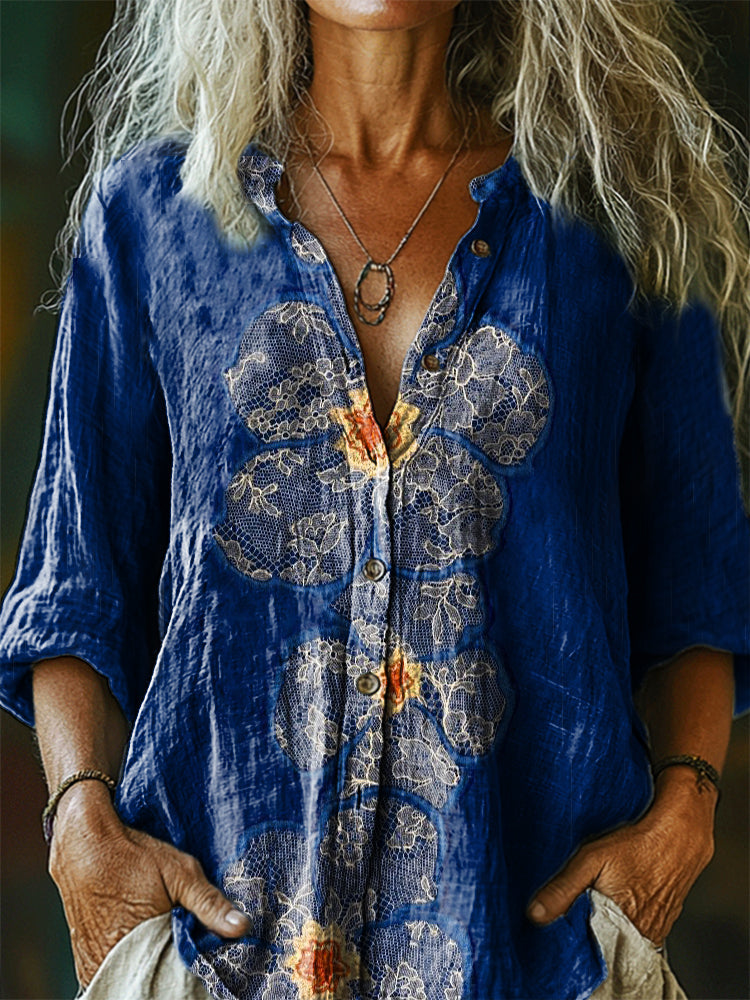 Vintage Inspired Shirt with a Contemporary Edge