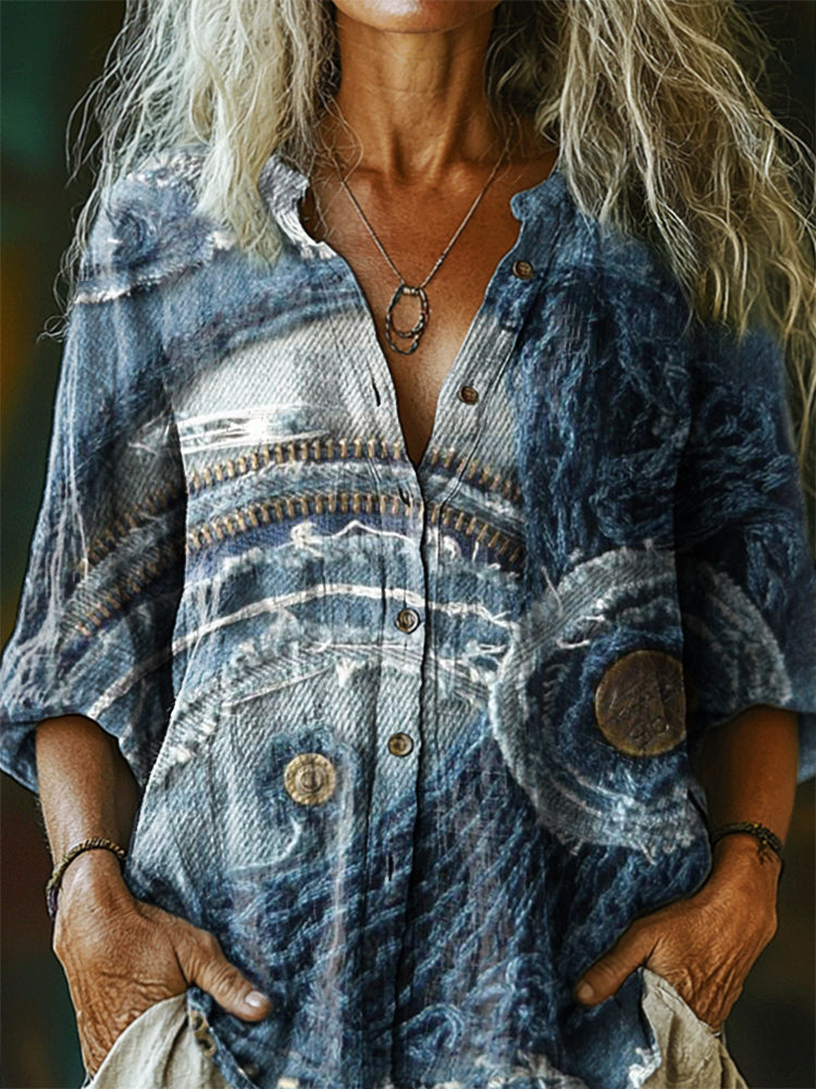 Classic Vintage Shirt with a Flattering Fit