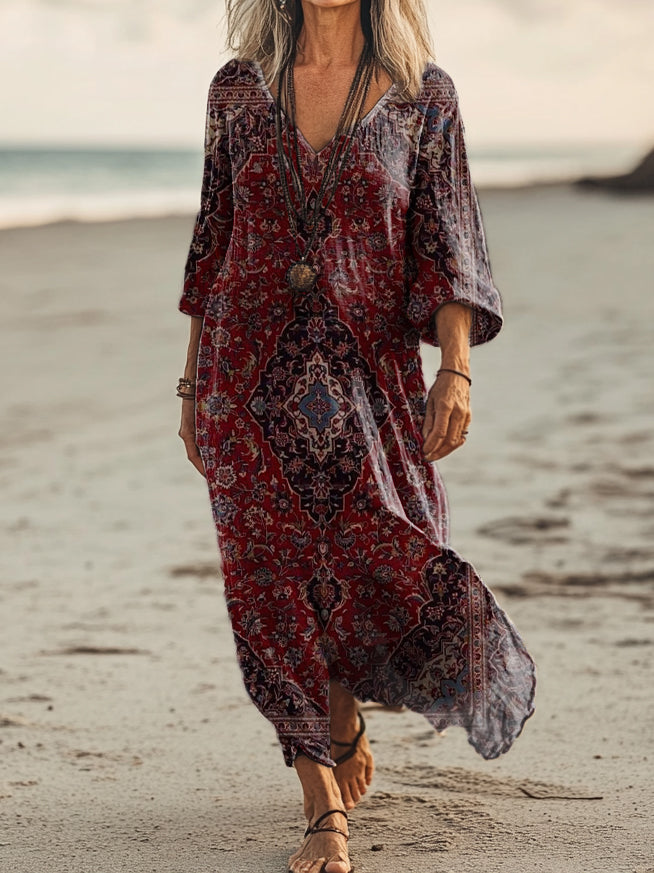 Classic Vintage Dress with a Flattering Fit