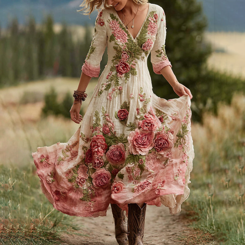 Vintage Inspired Dress with a Contemporary Edge