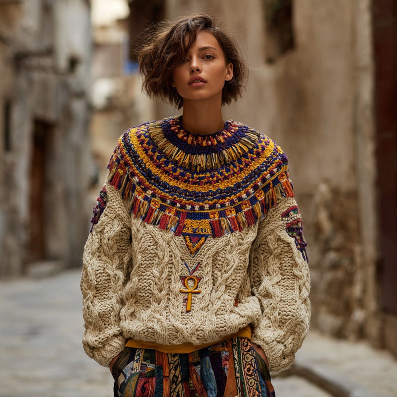 Beautifully Finished Sweater in a Timeless Design
