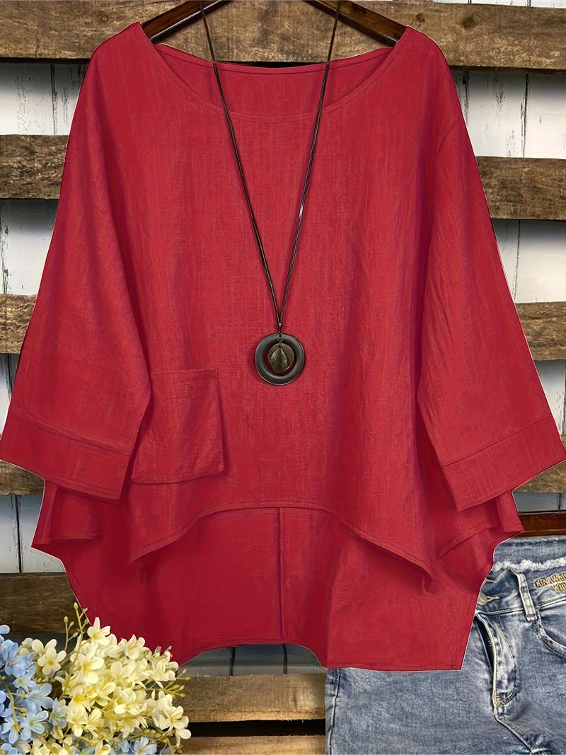 Beautifully Finished Blouse in a Timeless Design