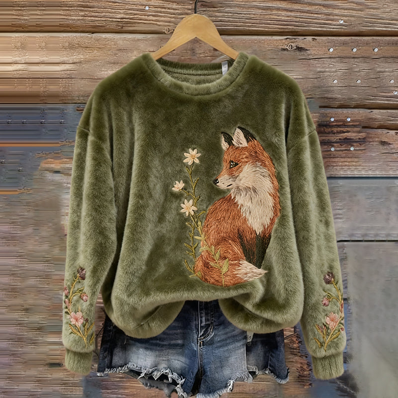 Classic Vintage Sweater with a Flattering Fit