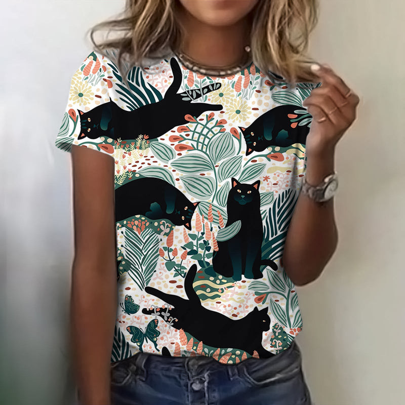 A Vintage Style T-Shirt with Delicate Timeless Details