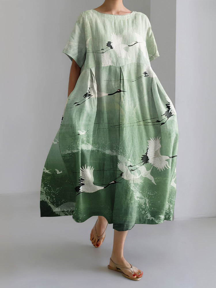 Subtly Elegant Dress with a Refined Vintage Look