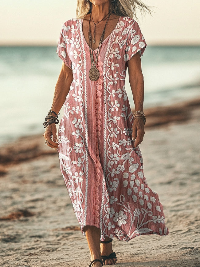 Classic Vintage Dress with a Flattering Fit