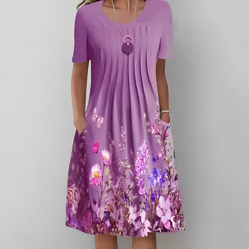 A Vintage Style Dress with Delicate Timeless Details
