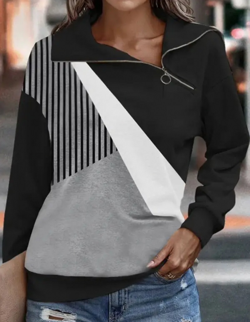 Vintage Inspired Sweater with a Contemporary Edge