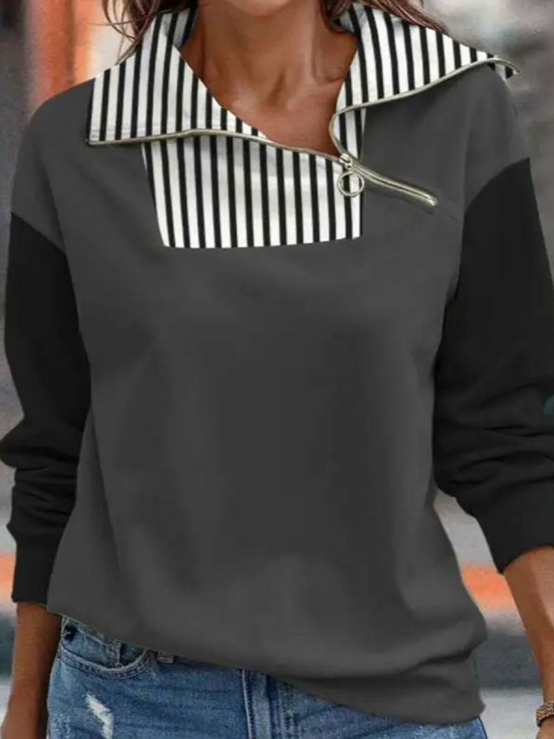 Vintage Inspired Sweater with a Contemporary Edge