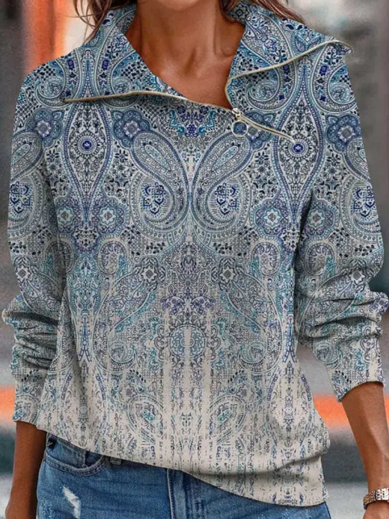 Vintage Inspired Sweater with a Contemporary Edge