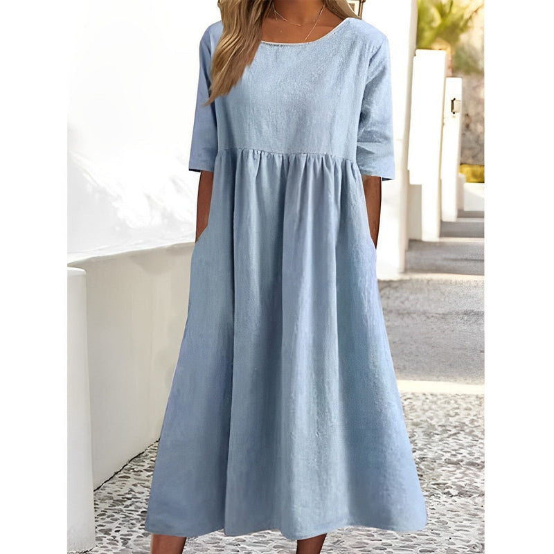Classic Vintage Dress with a Flattering Fit