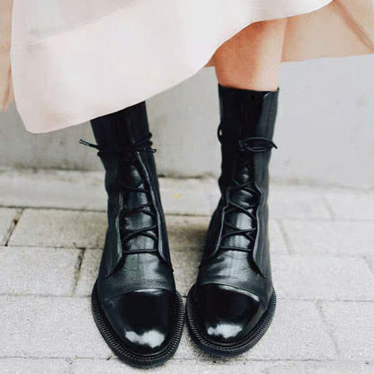 Classic Orthopedic Boots with Timeless Style