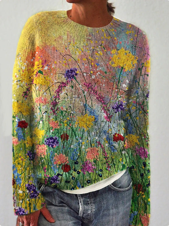 Well Tailored Sweater with a Graceful Silhouette