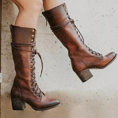 Vintage Inspired Orthopedic Boots