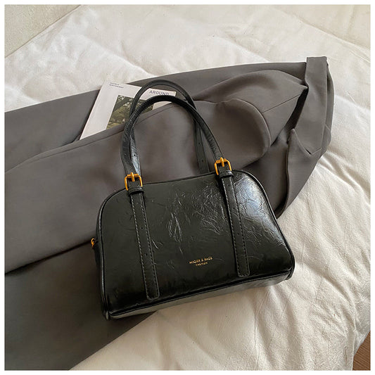 Artisan Leather Satchel with Unique Design