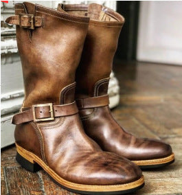 Classic Orthopedic Boots with Timeless Style