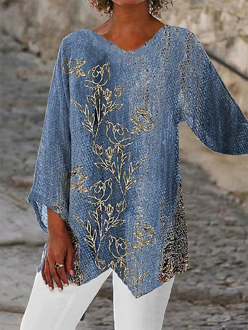 A Vintage Style Blouse with Delicate Timeless Details