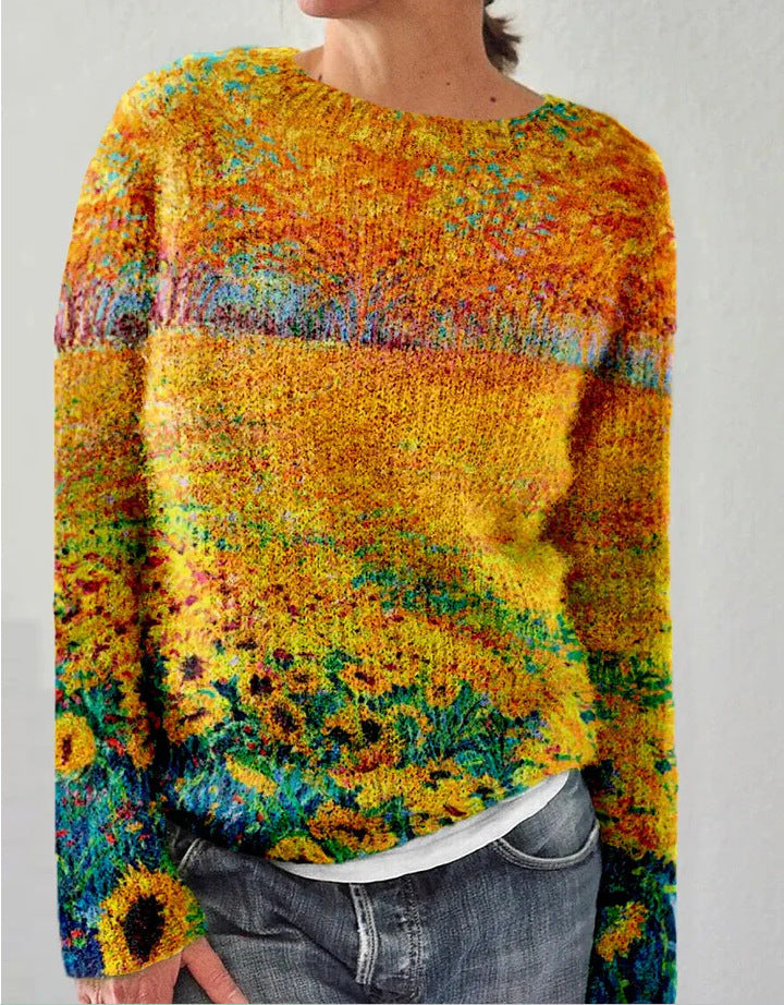 Well Tailored Sweater with a Graceful Silhouette