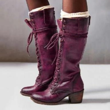 Vintage Inspired Orthopedic Boots