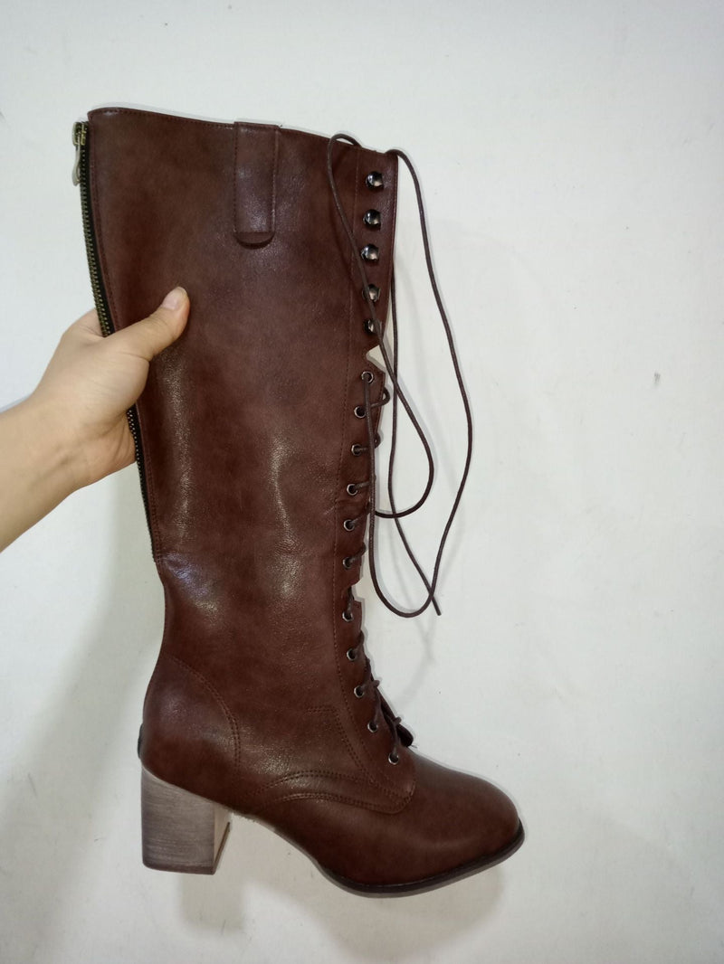 Vintage Inspired Orthopedic Boots