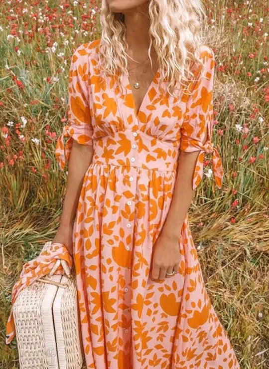 Casually Elegant Dress with a Refined Edge