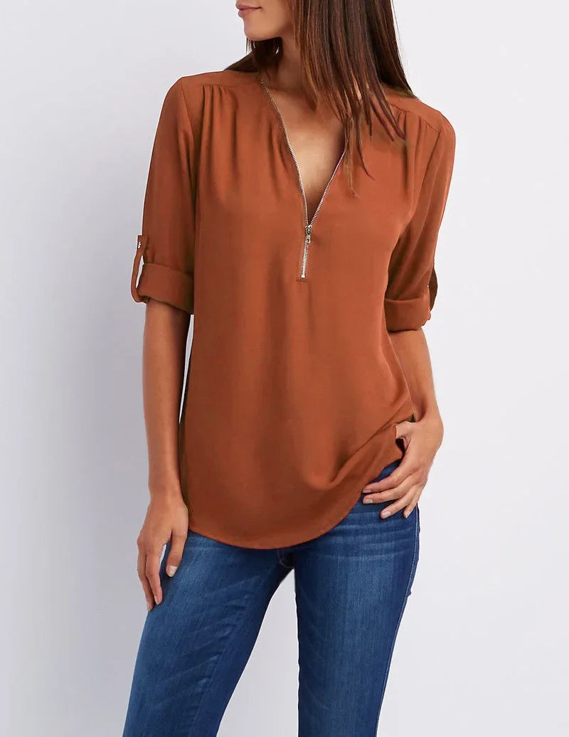 Well Tailored Shirt with a Graceful Silhouette
