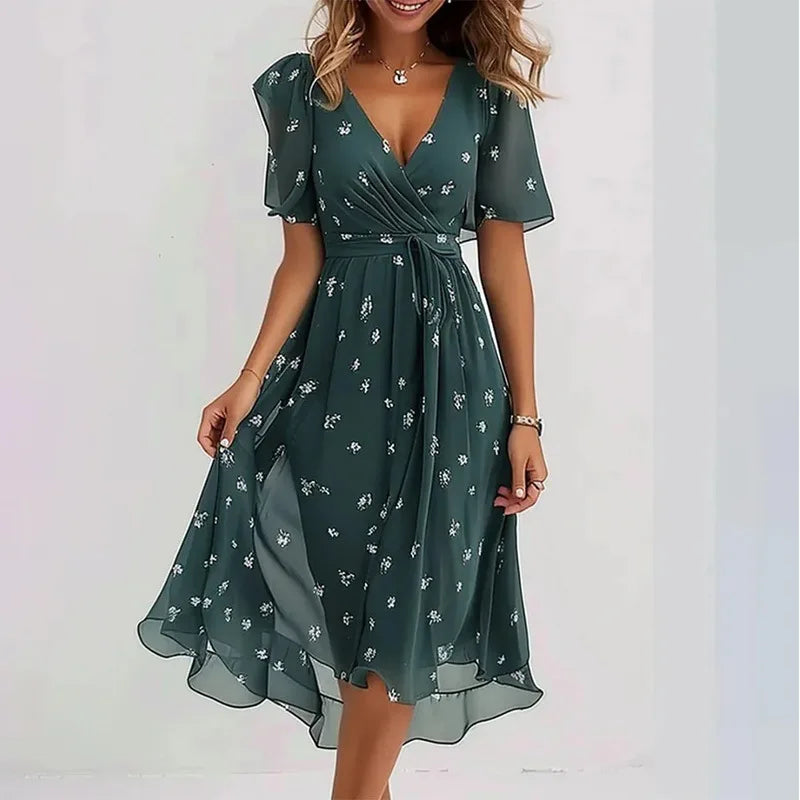 Finely Styled Dress with a Classic Vintage Look