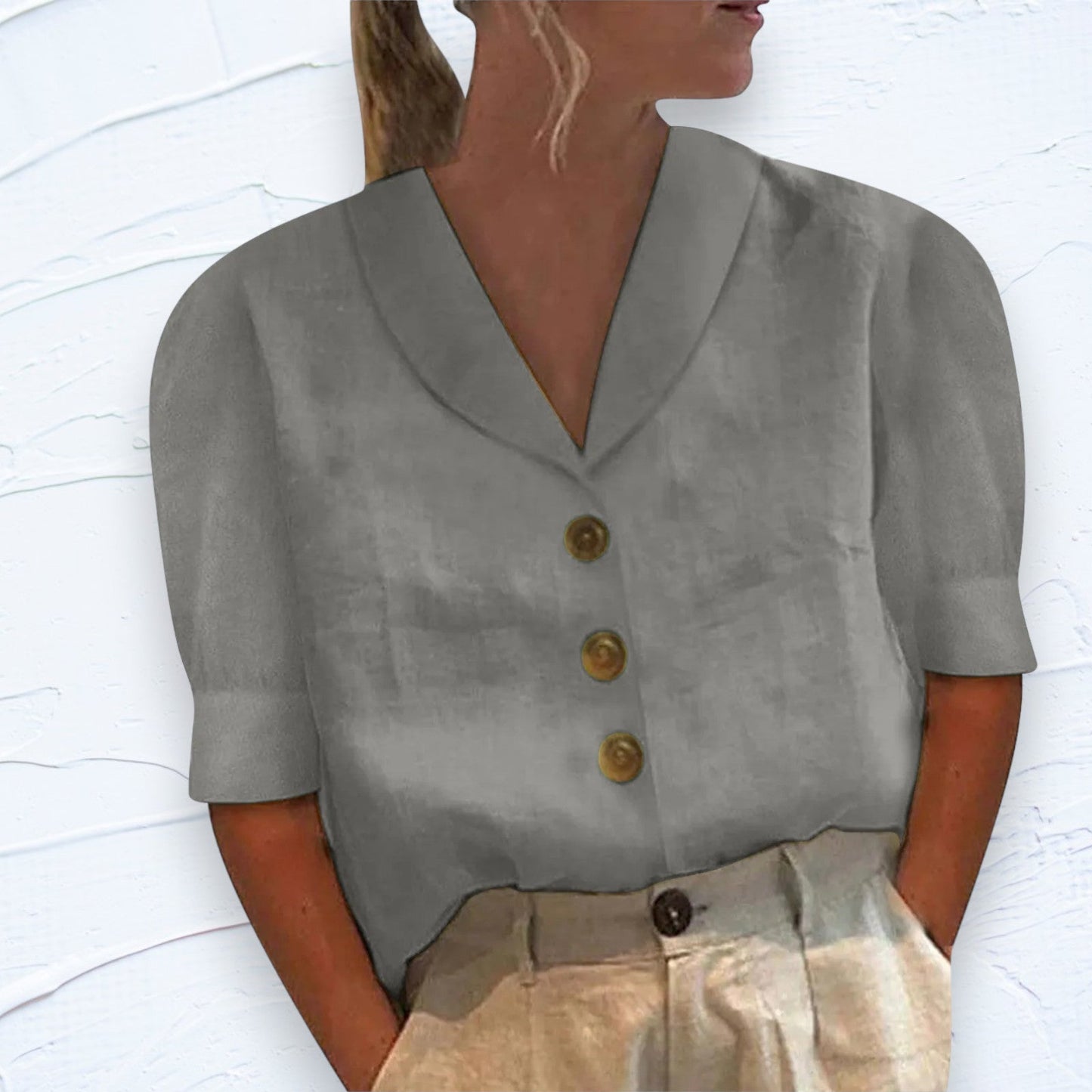A Vintage Style Top with Delicate Timeless Details
