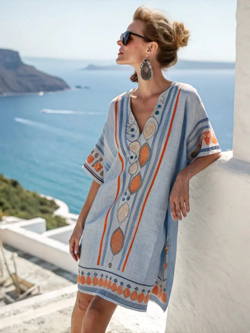 Casually Elegant Dress with a Refined Edge