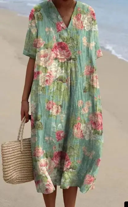 A Vintage Style Dress with Delicate Timeless Details