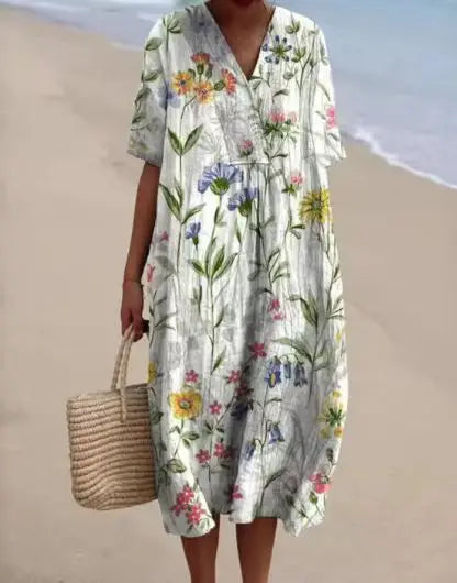 A Vintage Style Dress with Delicate Timeless Details