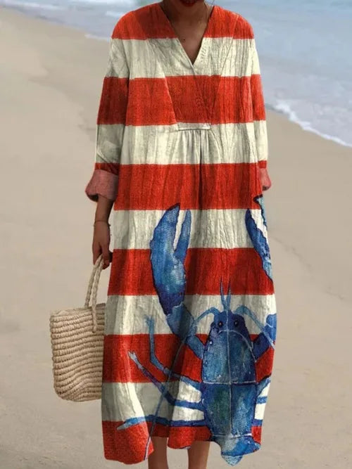 Classic Vintage Dress with a Flattering Fit