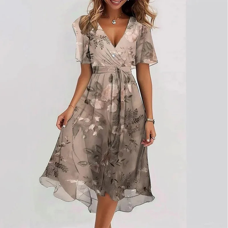 Subtly Elegant Dress with a Refined Vintage Look