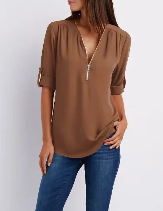 Well Tailored Shirt with a Graceful Silhouette