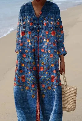 Classic Vintage Dress with a Flattering Fit