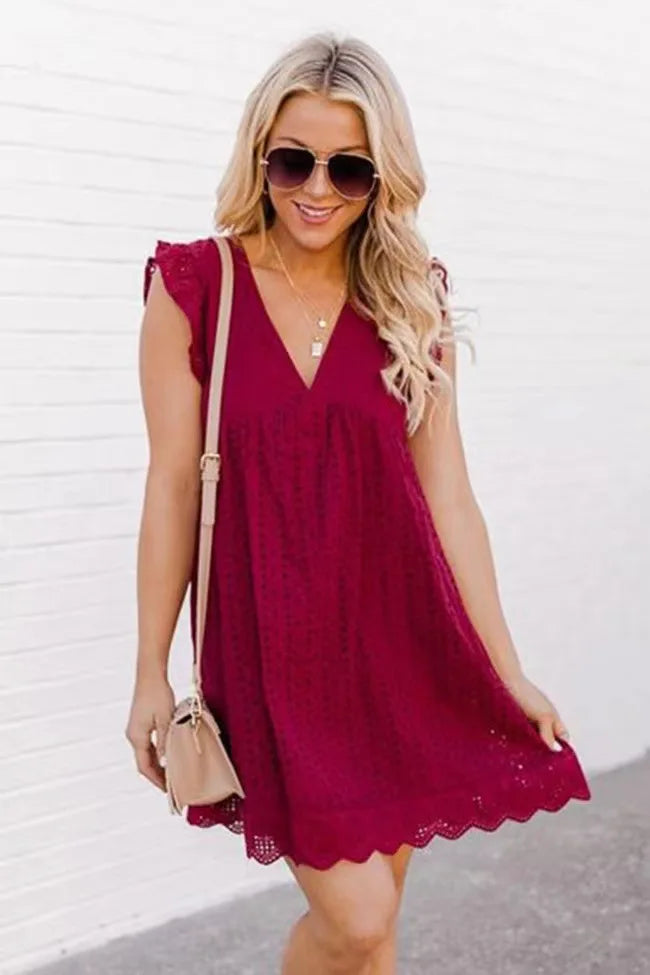 Elegantly Styled Dress for Everyday Wear