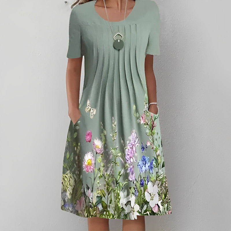 A Vintage Style Dress with Delicate Timeless Details