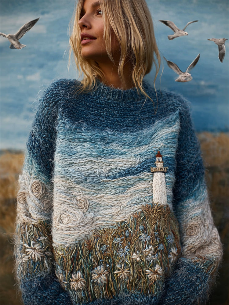 Beautifully Finished Sweater in a Timeless Design
